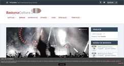 Desktop Screenshot of baskoniacultura.com